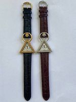 Montres NEUVES Maçonniques Triangulaires \Made Suisse